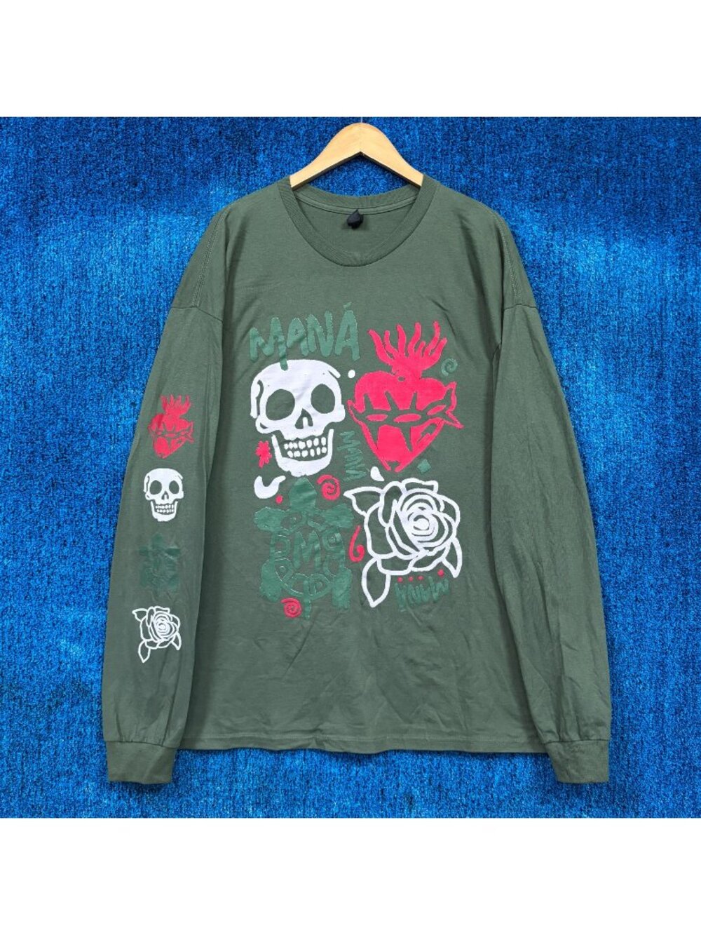 Mana “Vivir Sin Aire Tour” Graphic Long Sleeve Shirt Size 2XL